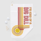 "私はちょっと大きいディル"のPickleballタオルです ゴルフタオル (インサイチュ)