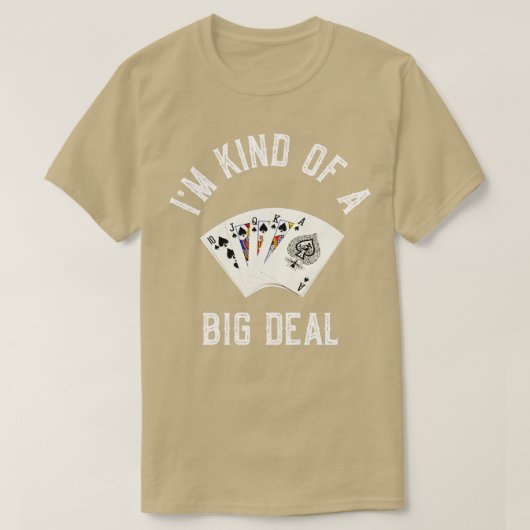 私はちょっと大きな問題だ Tシャツ (デザイン正面)