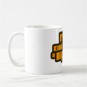 私はちょっと大事です コーヒーマグカップ (左)