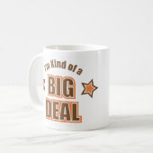 私はちょっと大事です コーヒーマグカップ (正面左)