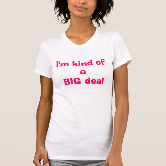 私はちょっと大事です Tシャツ