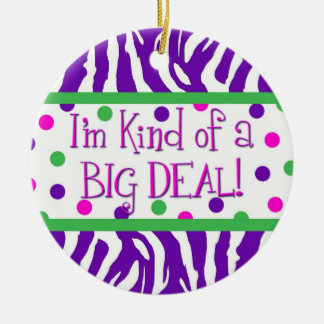 私はちょっと大事のオーナメントです セラミックオーナメント