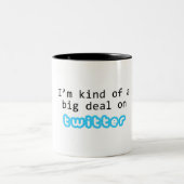 私はちょっと大事のマグです ツートーンマグカップ (中央)