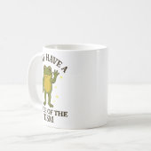 私はちょっとtismかも コーヒーマグカップ (正面左)