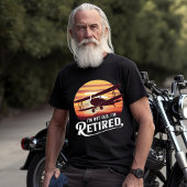 私はっきりしたは古くない文字との軽いデザイン Tシャツ