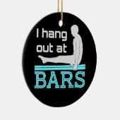 私はつるバーメンズ体操ボーイ体操選手 セラミックオーナメント (右)