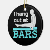 私はつるバーメンズ体操ボーイ体操選手 セラミックオーナメント (左)