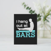 私はつるバーメンズ体操ボーイ体操選手 ポストカード (スタンド正面)