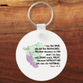 私はつる植物よ君は枝だ…キーホルダー キーホルダー (正面)