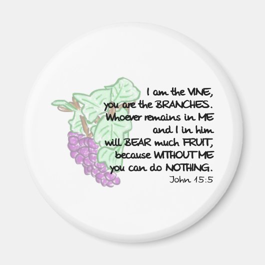 私はつる植物よ君は枝だ…マグネット マグネット (正面)