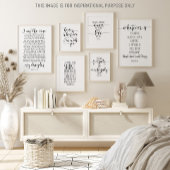 私はつる植物よ、あなたがたの枝は、ヨハネ15:5-8 ポスター