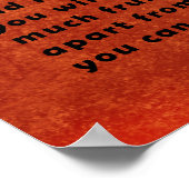 私はつる植物（ヨハネ15:5） ポスター (角)