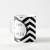 私はできます及び私は コーヒーマグカップ (正面左)