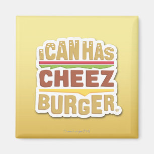 私はできます持っていますCheezburger (影)を マグネット