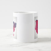 私はでき、 ジャンボコーヒーマグカップ (正面)