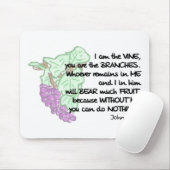 私はですつる植物、です枝… マウスパッド (マウス)