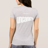 私はです宇宙のユニコーンのTシャツ(暗い色) Tシャツ (裏面)