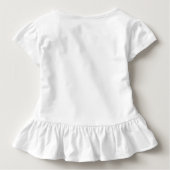 私はです最もかわいい子供(ベビーのヤギの写真) トドラーTシャツ (裏面)