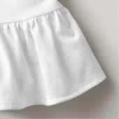 私はです最もかわいい子供(ベビーのヤギの写真) トドラーTシャツ (詳細 - 縁(白))