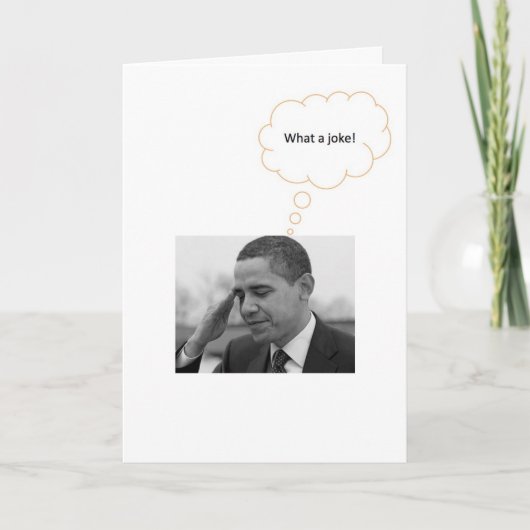 私はです最高司令官私を信じることができません カード (正面)