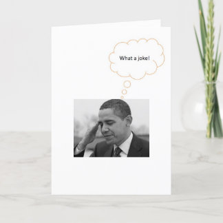 私はです最高司令官私を信じることができません カード