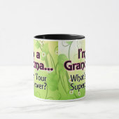 私はです祖母… あなたの超出力はである何 マグカップ (中央)