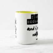 私はですBookaholic…. ツートーンマグカップ (中央)