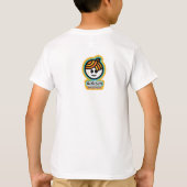 私はではないです失礼… 私は自閉症です Tシャツ (裏面)