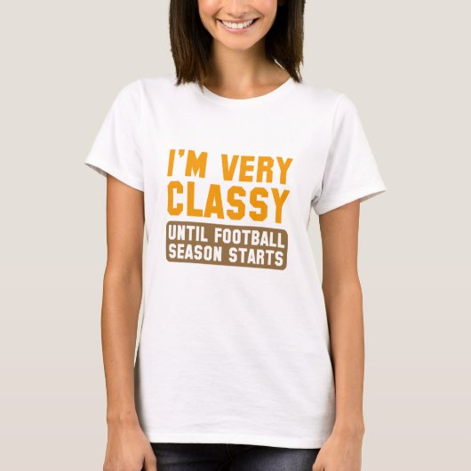 私はとても上品だ Tシャツ (正面)