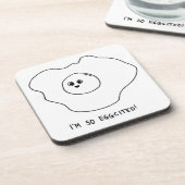 私はとても卵を返される コースター (左側)