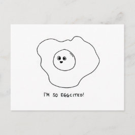 私はとても卵を返される ポストカード