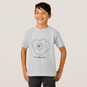 私はとても卵を返される Tシャツ (正面フル)