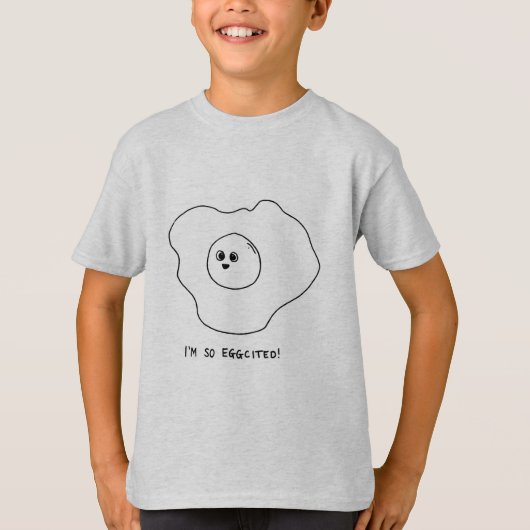 私はとても卵を返される Tシャツ (正面)