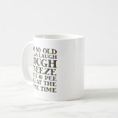 私はとても古いおもしろマグカップ コーヒーマグカップ (正面左)