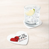 私はとても愛されているジョン3:16紙コースター ペーパーコースター (インサイチュ)