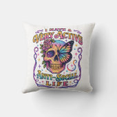 私はとても活動的だ.... クッション (裏面)