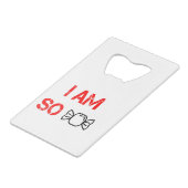 私はとても甘い クレジットカード栓抜き (裏面アングル)