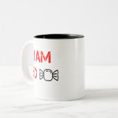 私はとても甘い ツートーンマグカップ (正面左)