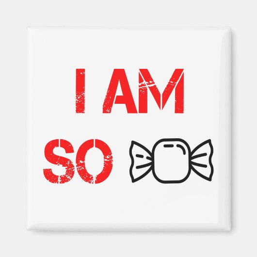 私はとても甘い マグネット (正面)