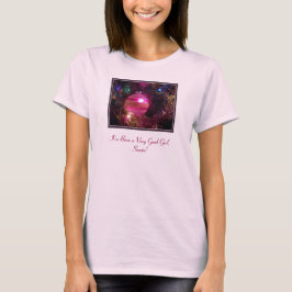 「私はとても良い子でした」レディースTシャツ Tシャツ