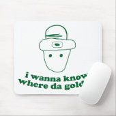 私はどこででdaの金ゴールド知りたいと思います マウスパッド (マウス)