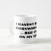 私はどこでもありませんでしたが、それは私のリストのマグにあります コーヒーマグカップ (正面左)
