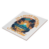 私はどこにいても5時退職した タイル (側面)