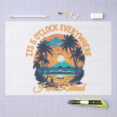 私はどこにいても5時退職した 薄葉紙 (クラフト)