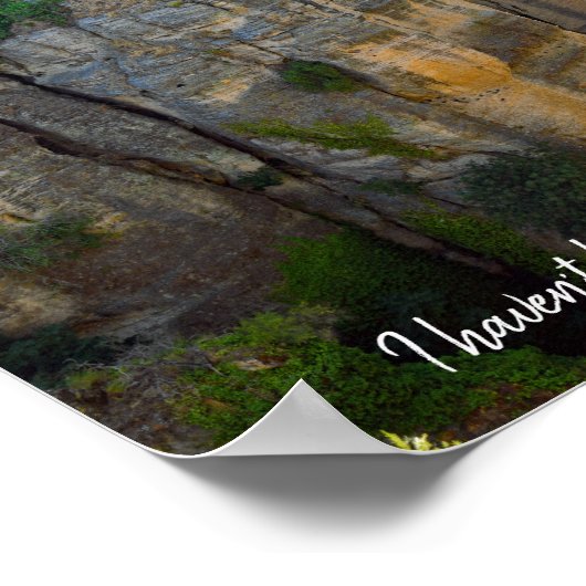 私はどこにも行ったことがないが、リストに載っている ポスター (角)