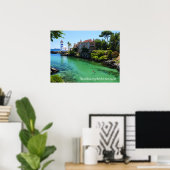 私はどこにも行ったことがないが、リストに載っている ポスター (ホームオフィス)