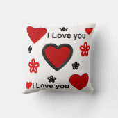 私はどの単語でも言うことができるより…もっと愛します クッション (裏面)