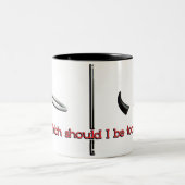 私はどれを今日べきですか。 ツートーンマグカップ (中央)