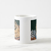 私はどれベストを愛しますか。 ルイWain猫のアートワーク コーヒーマグカップ (中央)