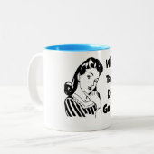 私はどんなテーブルに行きますか。 ツートーンマグカップ (正面左)